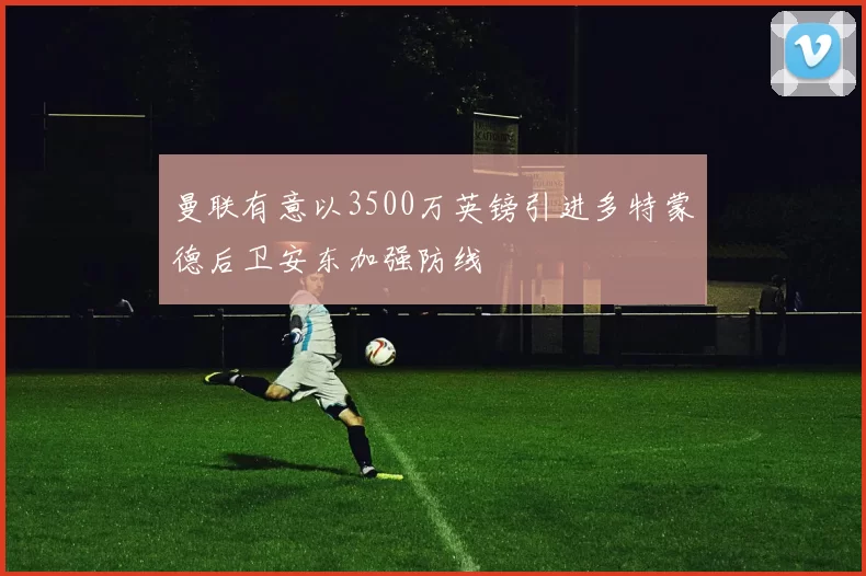 曼联有意以3500万英镑引进多特蒙德后卫安东加强防线